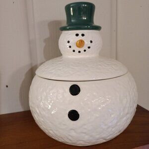 Snowman Cookie Jar